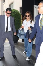 NATALIE PORTMAN Leaves Carlyle Hotel in New York 07/17/2024