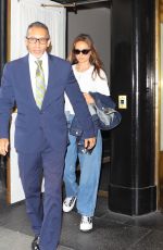NATALIE PORTMAN Leaves Carlyle Hotel in New York 07/17/2024