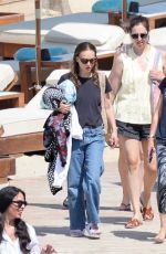NATALIE PORTMAN Out at Solimar Beach on Mykonos Island 07/03/2024