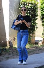NATALIE PORTMAN Out Runs Errands in Los Angeles 07/24/2024