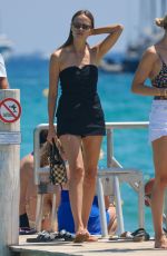 NATASHA POLY at Club 55 Beach in Saint-Tropez 07/20/2024