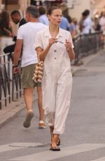 NATASHA POLY Shopping at Miu Miu in Saint-Tropez 06/28/2024