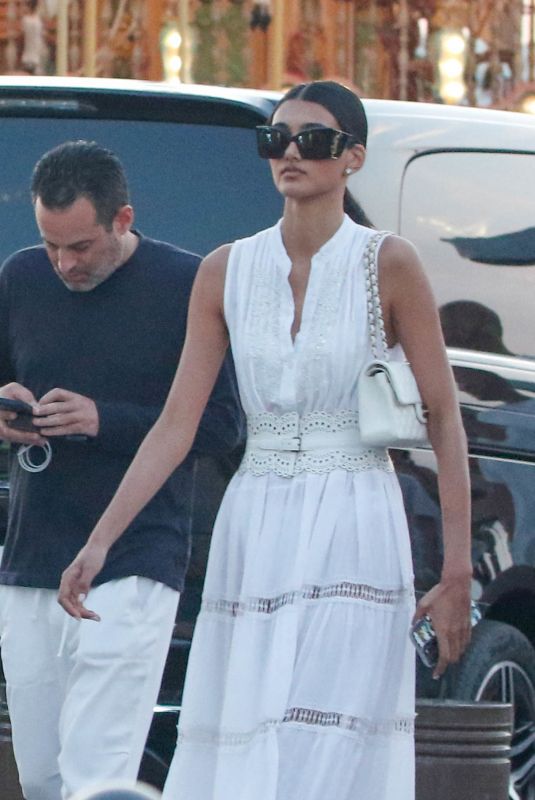 NEELAM GILL Arrives at Harbor of Saint Tropez 07/24/2024