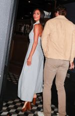 NICOLE SCHERZINGER and Thom Evans on a Dinner Date at Craig