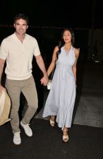 NICOLE SCHERZINGER and Thom Evans on a Dinner Date at Craig