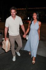 NICOLE SCHERZINGER and Thom Evans on a Dinner Date at Craig