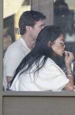 NICOLE SCHERZINGER anf Thom Evans at Il Pastaio in Beverly Hills 07/17/2024