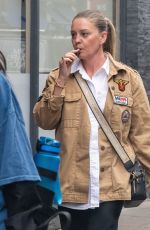 NICOLE STAPLETON Out and About at London