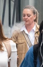 NICOLE STAPLETON Out and About at London