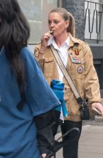 NICOLE STAPLETON Out and About at London
