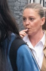 NICOLE STAPLETON Out and About at London