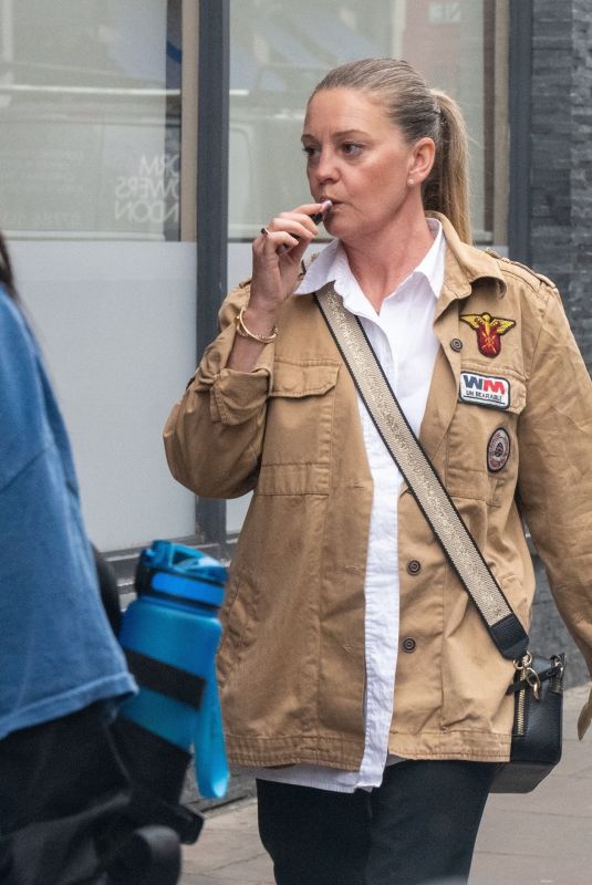 NICOLE STAPLETON Out and About at London