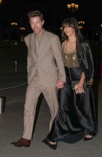 NINA DOBREV and Shaun White Leaves Costes in Paris 07/25/2024