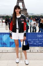 NINA DOBREV at Opening Ceremony of Paris 2024 Olympic Games 07/26/2024