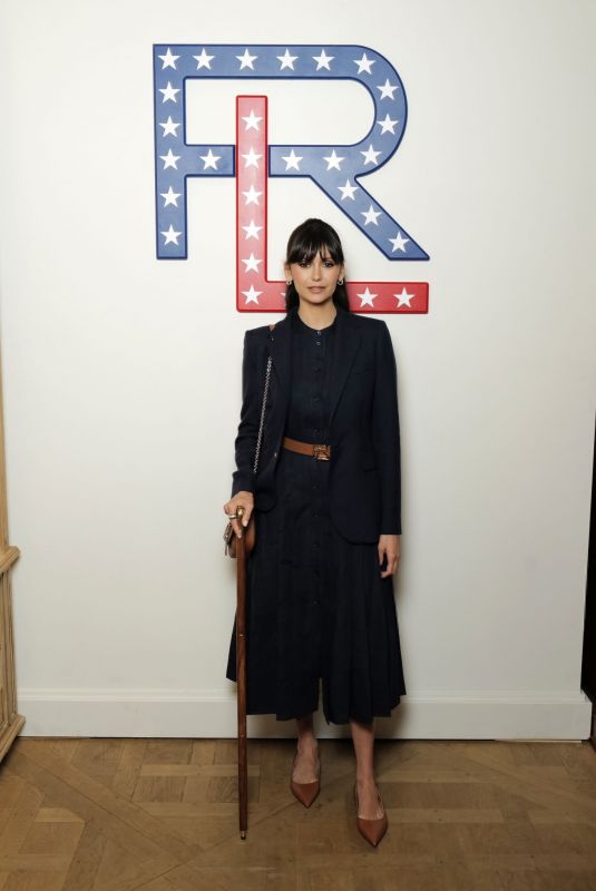 NINA DOBREV at Ralph Lauren Team USA Celebration in Paris 07/27/2024
