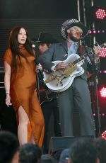 NOAH CYRUS and Orville Peck Performs at Jimmy Kimmel Live! Outdoor Concert Series in Hollywood 07/24/2024