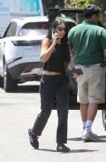NOOR ALFALLAH Arrives at San Vicente Bungalows in West Hollywood 07/18/2024