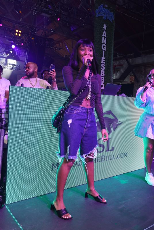 NORMANI at The Angie Martinez Summer Barbecue at The Knockdown Center in Brooklyn in New York 07/13/2024