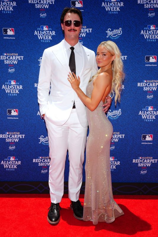 OLIVIA DUNNE Arrives at MLB All-Star Game inTexas 07/16/2024