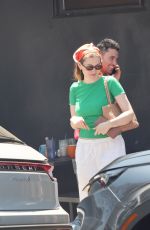 OLIVIA MACKLIN and Benjamin Levy on a Lunch Date in Los Feliz 07/04/2024