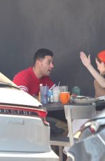 OLIVIA MACKLIN and Benjamin Levy on a Lunch Date in Los Feliz 07/04/2024