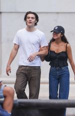 OLIVIA RODRIGO and and Louis Partridge Out in New York 07/17/2024
