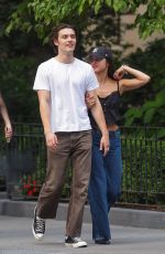 OLIVIA RODRIGO and and Louis Partridge Out in New York 07/17/2024