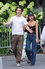 OLIVIA RODRIGO and and Louis Partridge Out in New York 07/17/2024