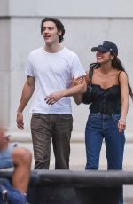 OLIVIA RODRIGO and and Louis Partridge Out in New York 07/17/2024