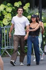 OLIVIA RODRIGO and Louis Partridge Out in New York 07/18/2024