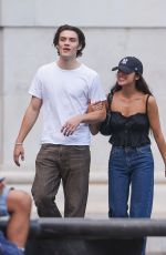 OLIVIA RODRIGO and Louis Partridge Out in New York 07/18/2024