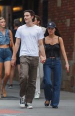 OLIVIA RODRIGO and Louis Partridge Out in New York 07/18/2024