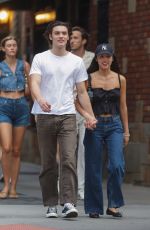 OLIVIA RODRIGO and Louis Partridge Out in New York 07/18/2024