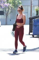 OLIVIA WILDE Leaves a Gym in Los Angeles 07/01/2024