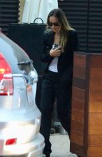 OLIVIA WILDE Leaves Nobu in Malibu 07/12/2024