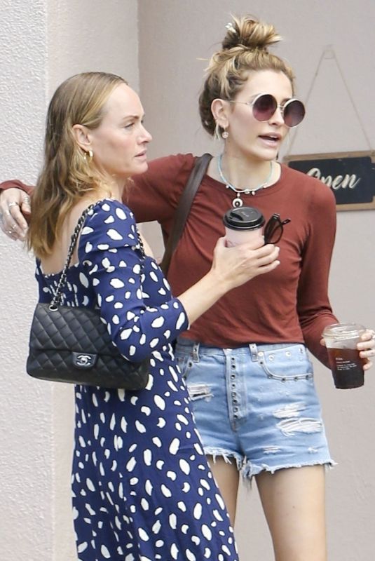 PARIS JACKSON, MELANIE GRIFFITH, JAMIE ALEXANDER and AMBER VALLETTA at Fika Fika Cafe Creamery in West Hollywood 07/14/2024