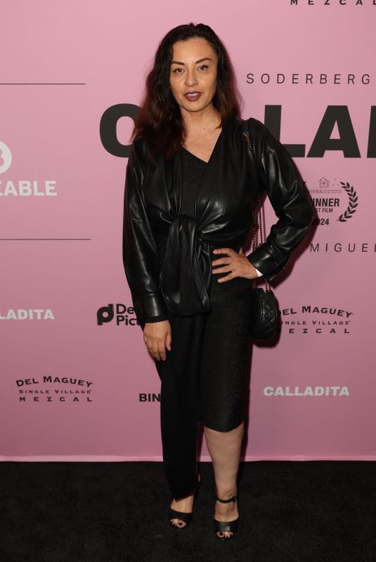 PAULINA AGUIRRE at Calladita Premiere at Harmony Gold Theater in West Hollywood 07/15/2024