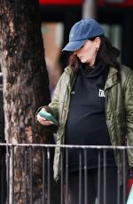 Pregnant AISLING BEA Out and About in London 07/10/2024