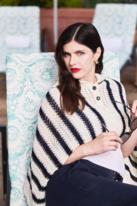 Pregnant ALEXANDRA DADDARIO - Dior Beauty Photoshoot, July 2024