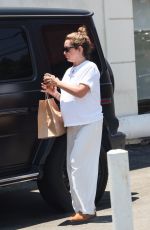 Pregnant ASHLEY TISDALE Grabs Lunch to Go in Los Feliz 07/07/2024