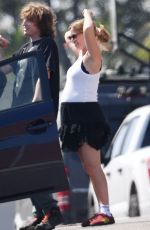 Pregnant GEORGIA MAY JAGGER Out in Los Angeles 07/10/2024