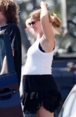 Pregnant GEORGIA MAY JAGGER Out in Los Angeles 07/10/2024