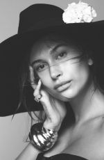 Pregnant HAILEY BIEBER for W Magazine, Summer 2024 Issue