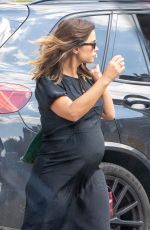 Pregnant JENNA COLEMAN Out in London 07/18/2024