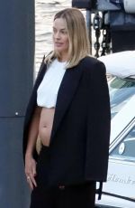 PreGnant MARGOT ROBBIE on Vacation at Lake Como in Italy 07/07/2024