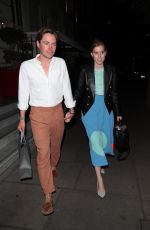 PRINCESS BEATRICE at an Intimate Dinner to Celebrate 20th Anniversary of Maria Sharapova’s First Wimbledon Title in London 07/03/2024