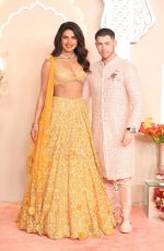 PRIYANKA CHOPRA and Nick Jonas at Anant Ambani