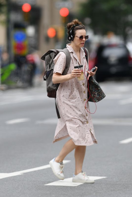 RACHEL MCADAMS Out for Coffee in New York 06/29/2024