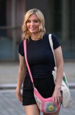 RACHEL RILEY Leaves Countdown Filming at Media City in Salford 07/08/2024