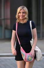 RACHEL RILEY Leaves Countdown Filming at Media City in Salford 07/08/2024